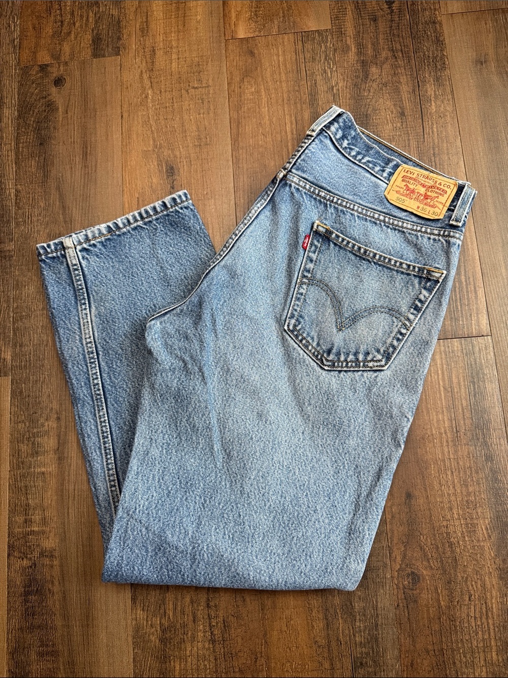 Levi's Light Wash Straight Leg Men's Jeans